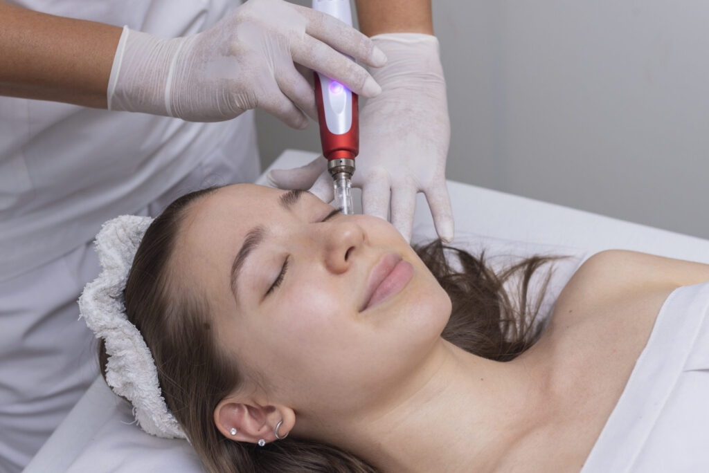 Body Basix Signature Skin Rituals 5 young hispanic woman in a beauty center doing fac 2025 02 09 17 40 26 utc